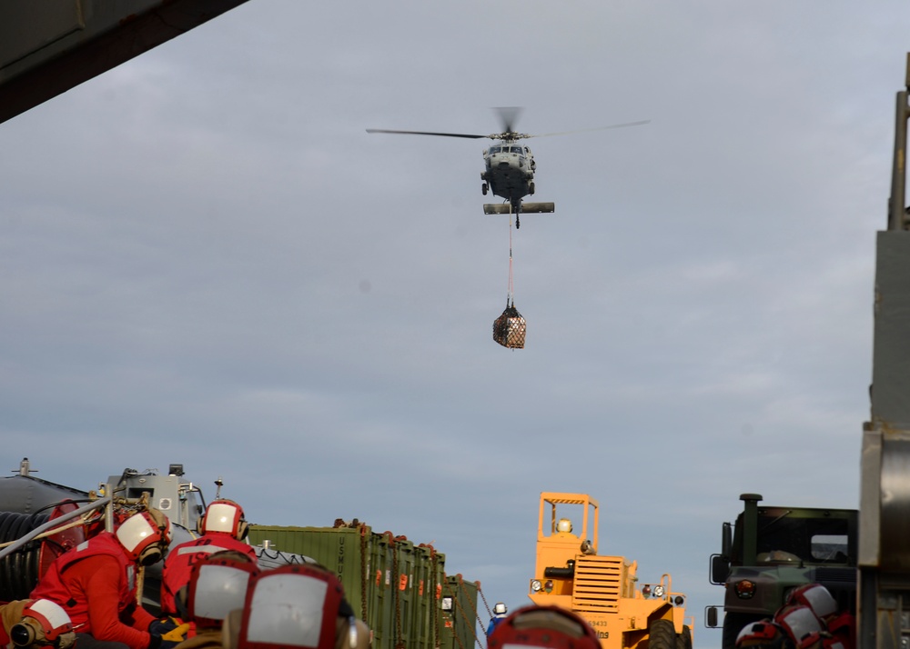 USS Fort McHenry operations