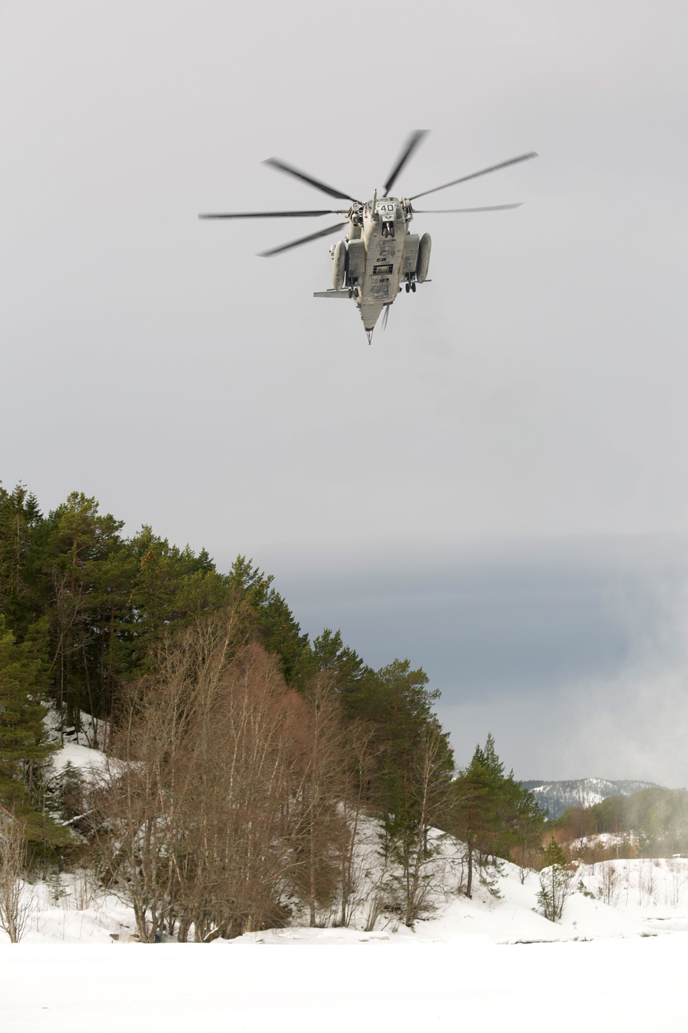 Helicopter Troop Insertion During Cold Response 16