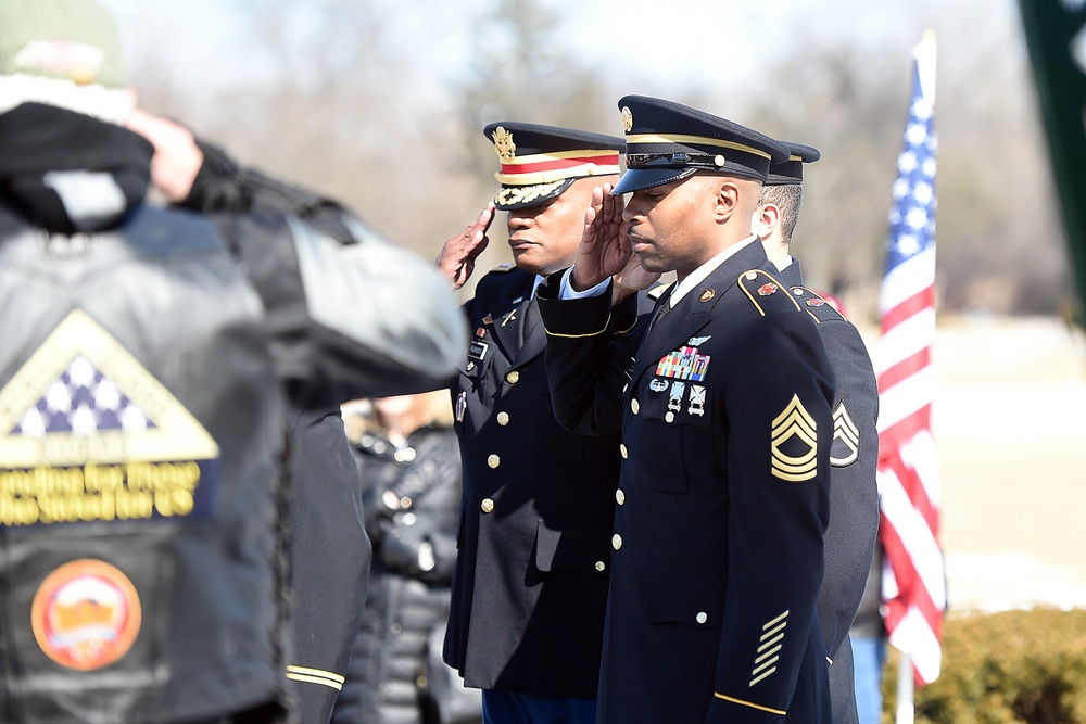 Army Reserve soldiers remember fallen soldier