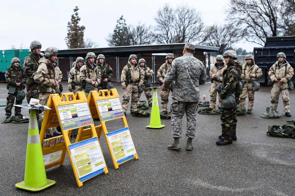 144th FW Airmen train CBRN and SABC skills