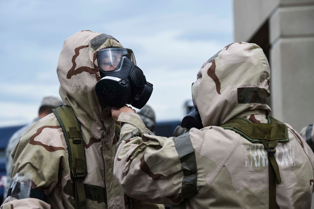 144th FW Airmen train CBRN and SABC skills