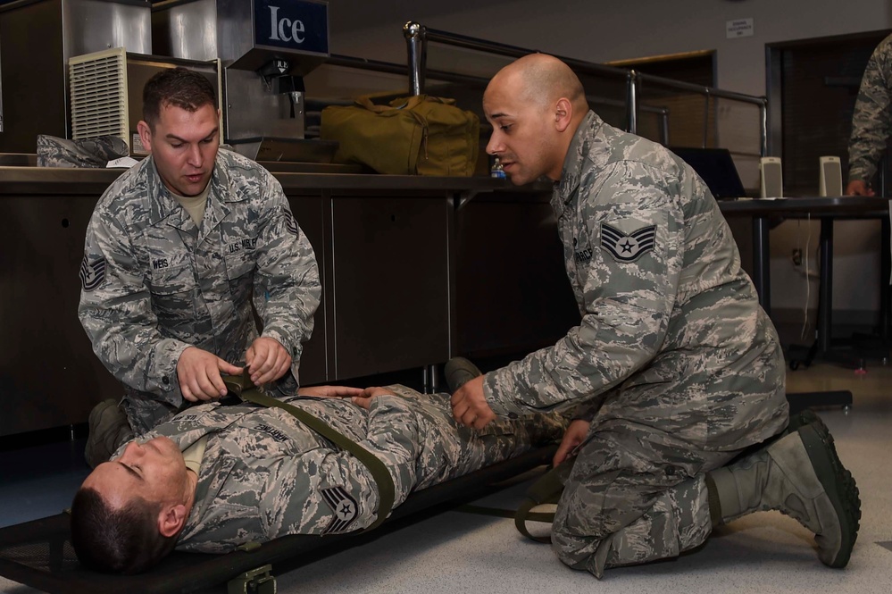 144th FW Airmen train CBRN and SABC skills