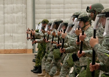 The partnership takes center stage: Massachusetts Guardsmen train with Canadian Forces