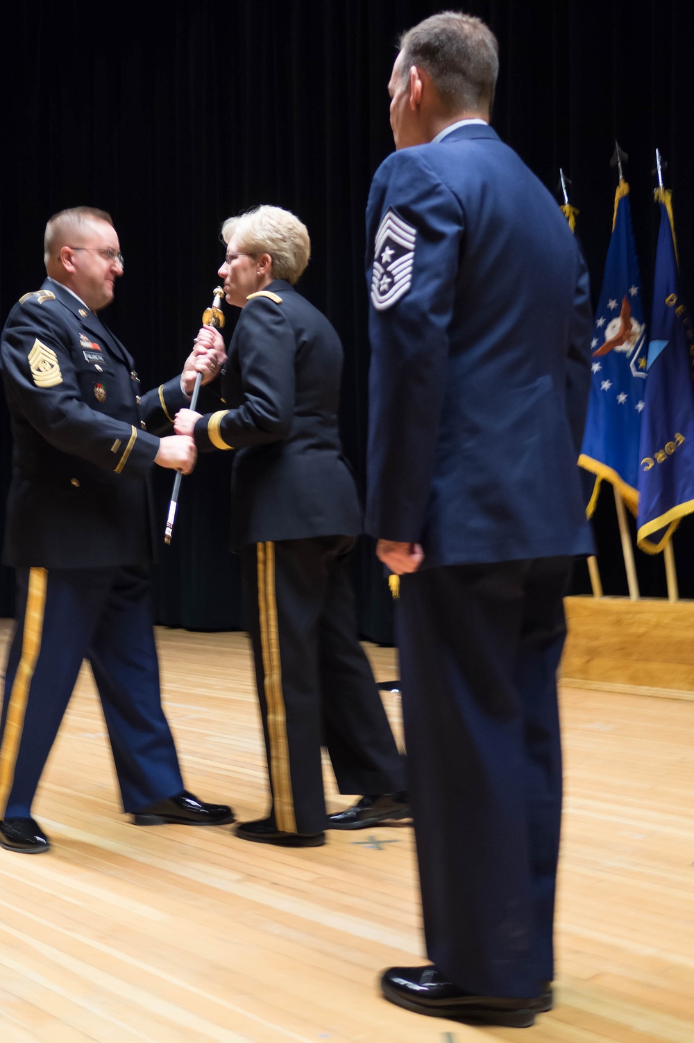 Chief Master Sgt. Nelson assumes duties as senior enlisted leader