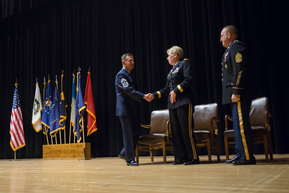 Chief Master Sgt. Nelson assumes duties as senior enlisted leader