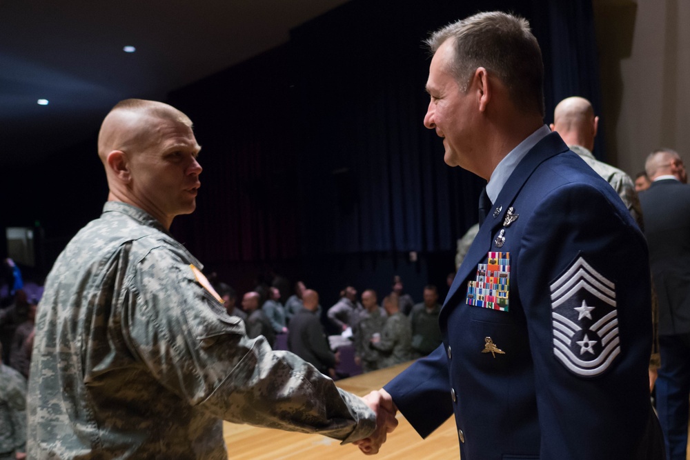 Chief Master Sgt. Nelson assumes duties as senior enlisted leader