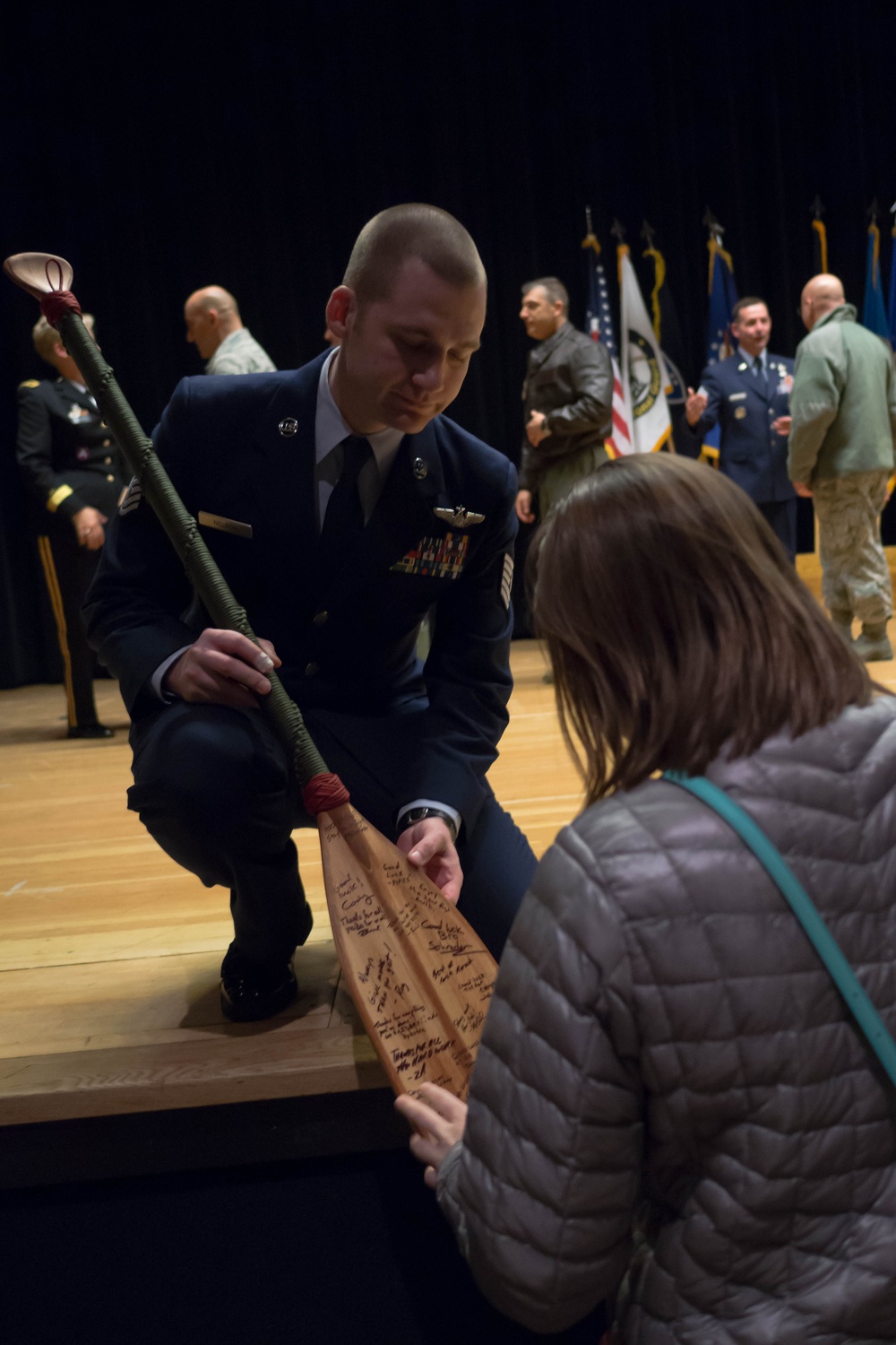 Chief Master Sgt. Nelson assumes duties as senior enlisted leader