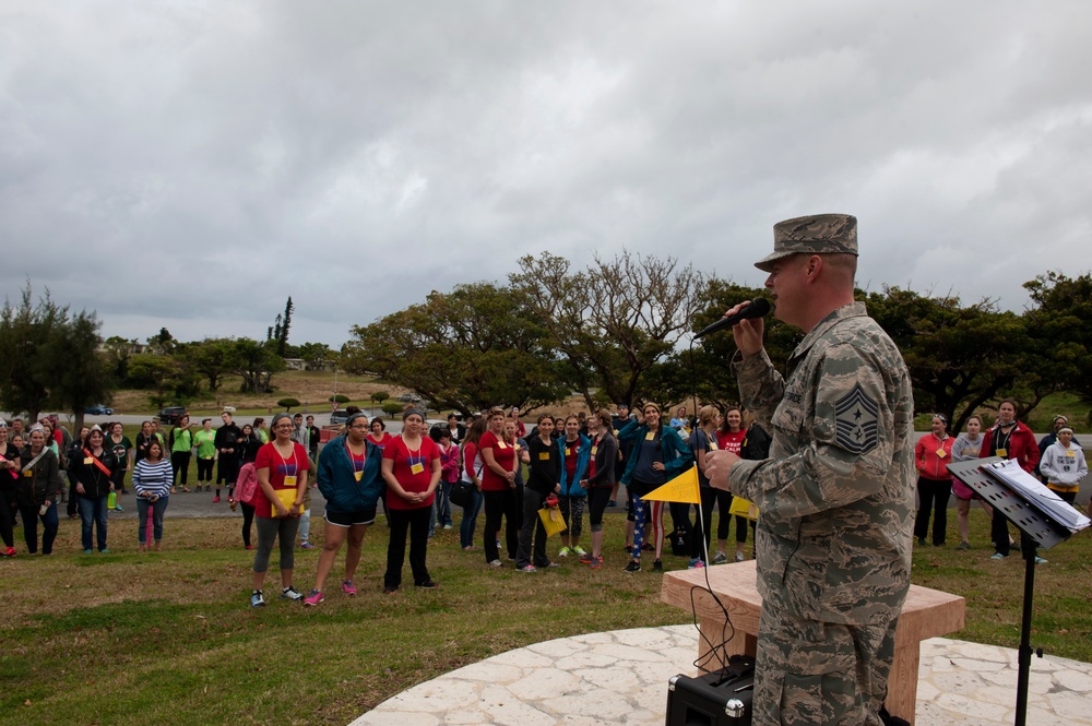 Spouses compete in Kadena’s Amazing Race