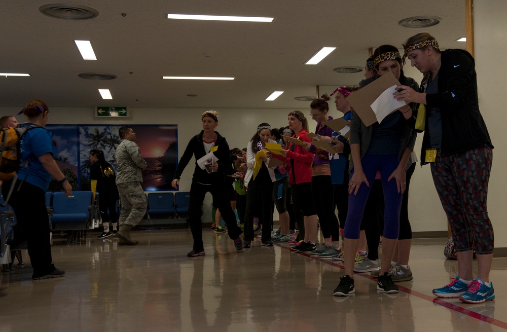 Spouses compete in Kadena’s Amazing Race
