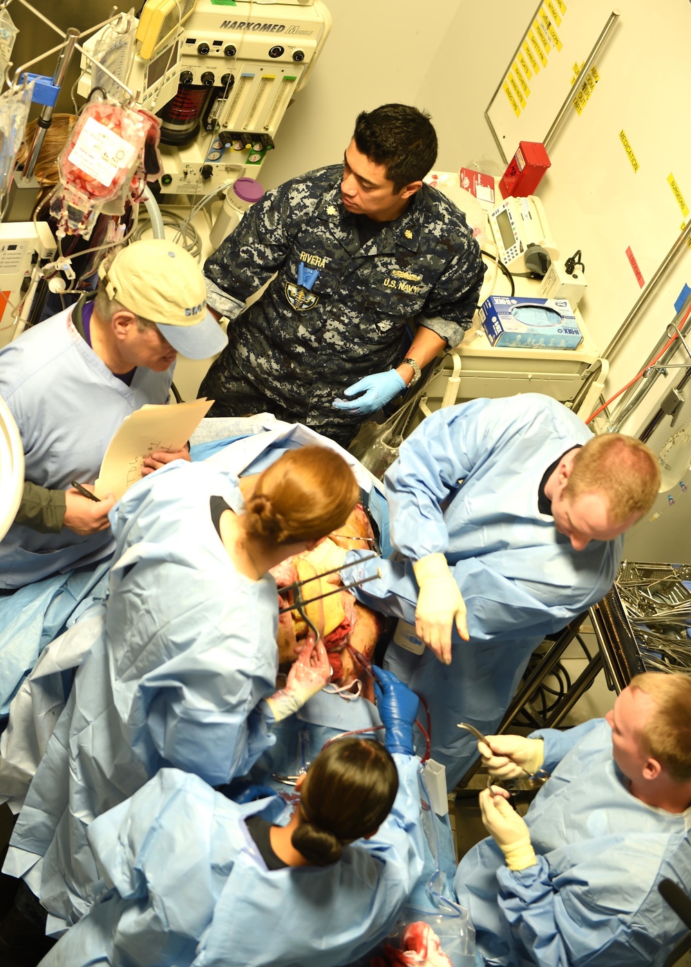 Fleet Surgical Team Nine (FST9) mass casualty exercise