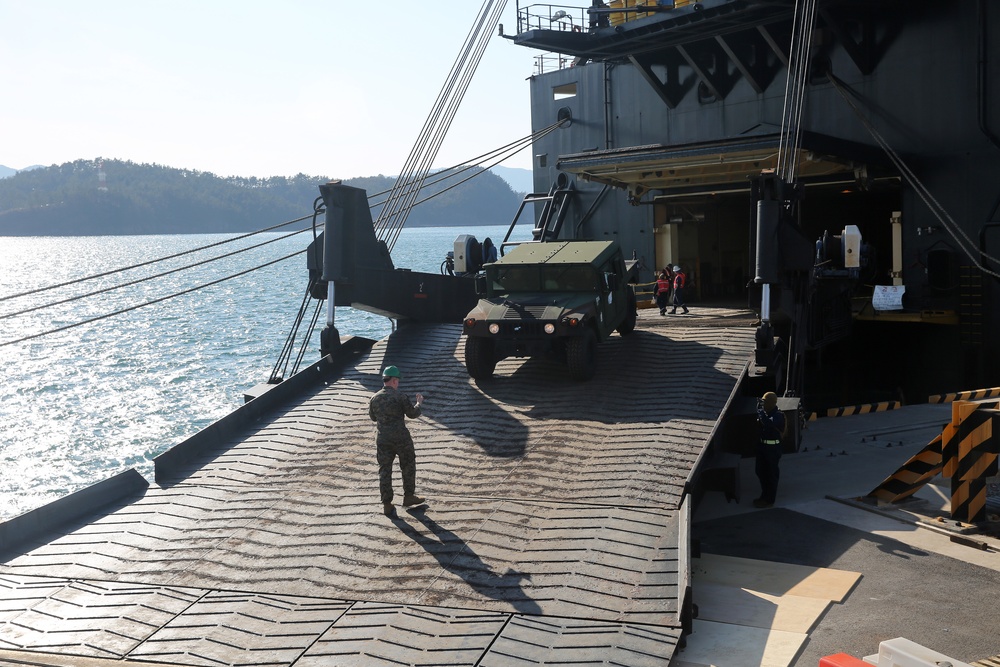 MSC Arrives in Republic of Korea, Supports Exercises Freedom Banner, SSang Yong 2016