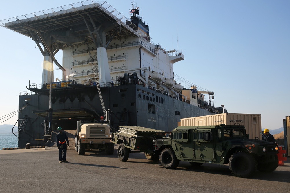 MSC Arrives in Republic of Korea, Supports Exercises Freedom Banner, SSang Yong 2016