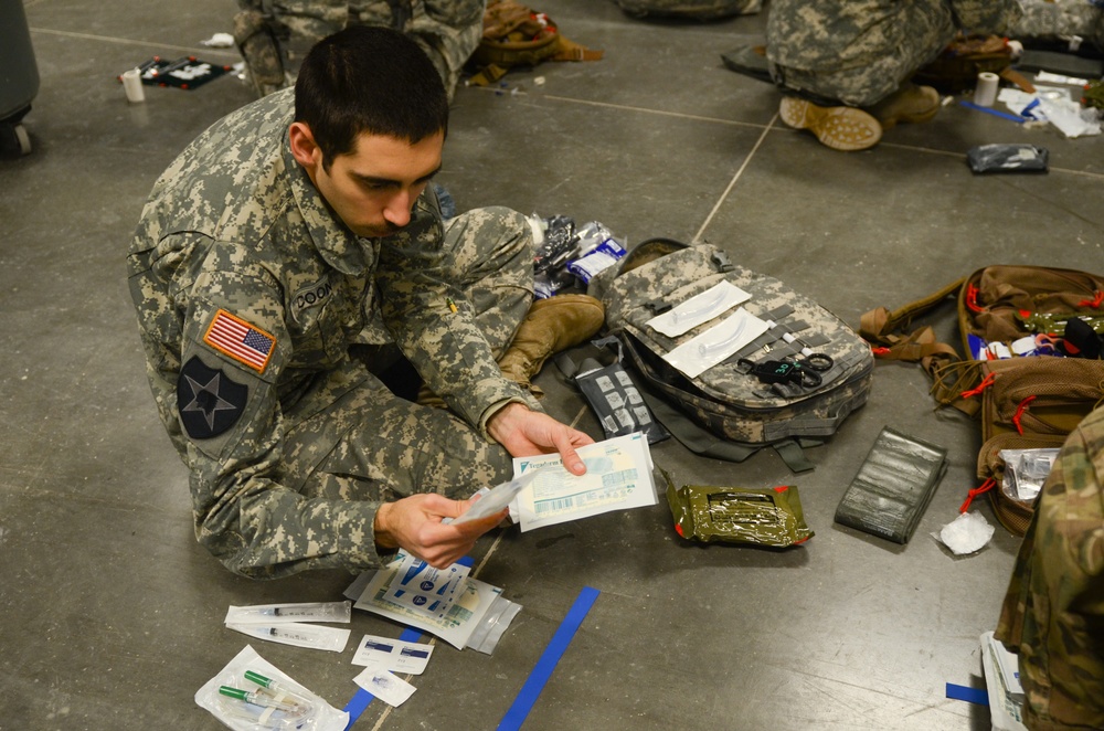 Oregon's 141st BSB train in Iowa