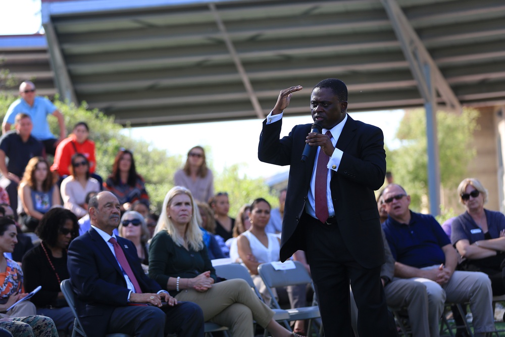 Dr. Omalu Speaks at Wounded Warrior Battalion
