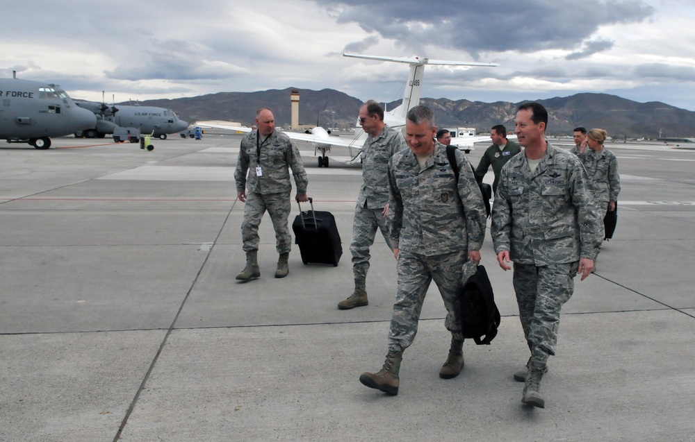 Brig. Gen. Jacobson visits Reno during 152nd's UEI