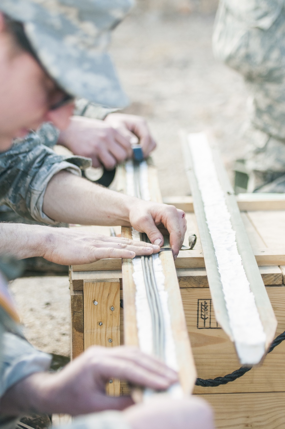 609th Engineer Company explodes onto the scene