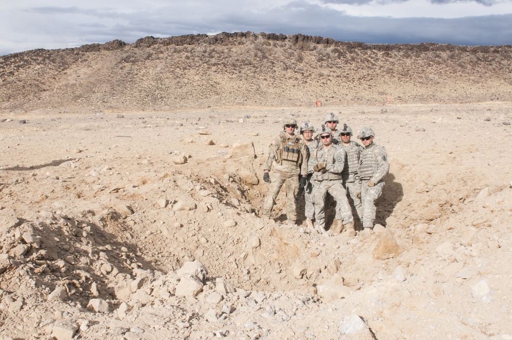 609th Engineer Company explodes onto the scene