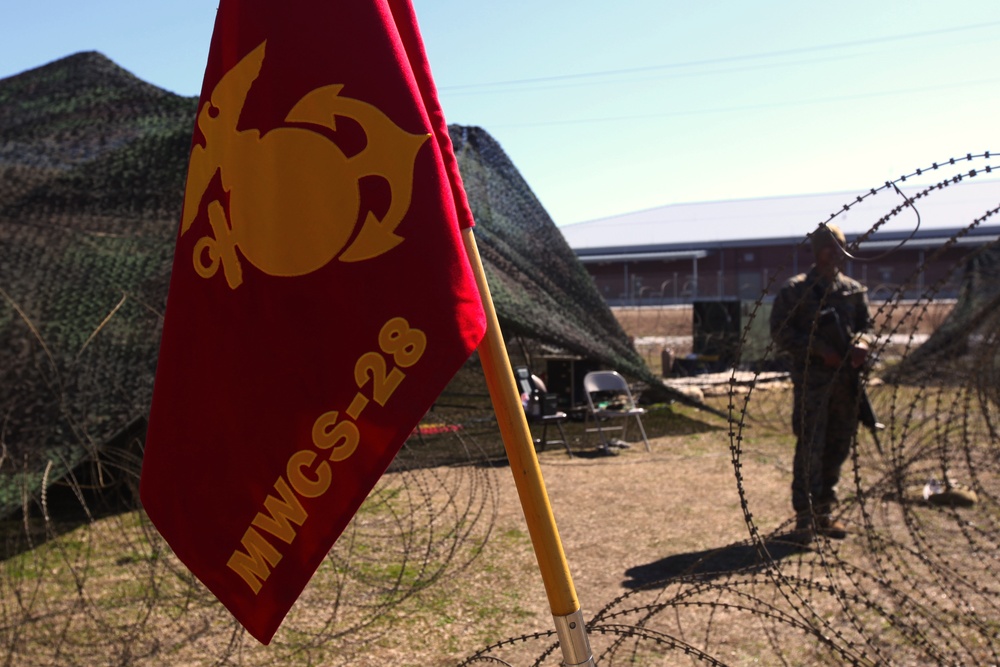 MWCS-28 Marines test interoperability skills during field exercise