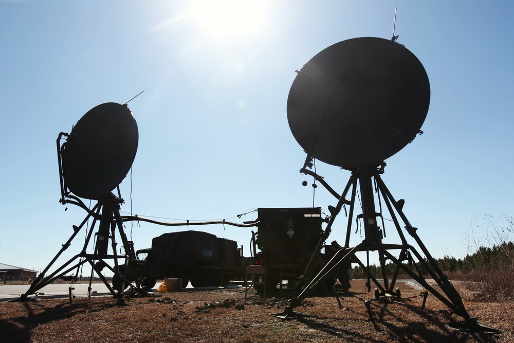 MWCS-28 Marines test interoperability skills during field exercise