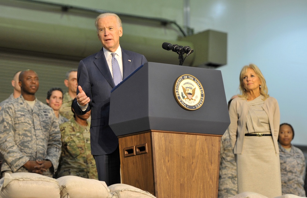 380 AEW welcome Vice President and Dr. Biden