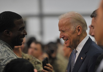 380 AEW welcomes Vice President and Dr. Biden