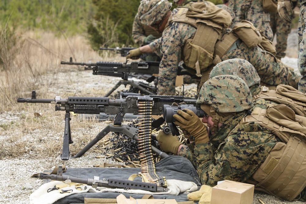 Machine gun training prepares 2nd LEB for future training exercises
