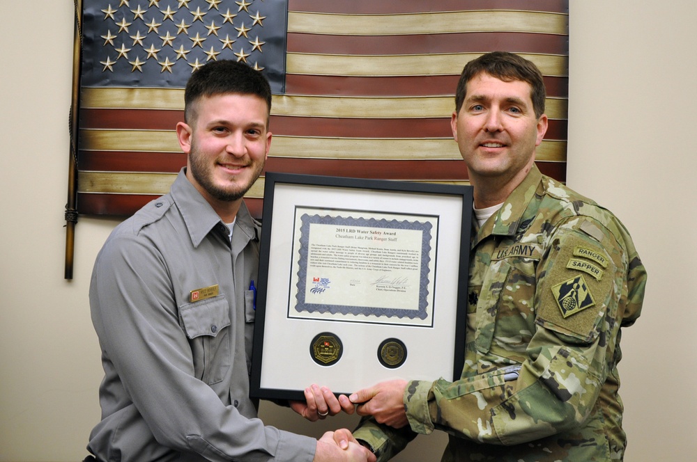 Cheatham rangers awarded for efforts