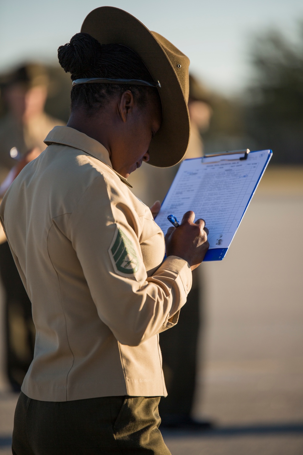 Marine recruits evaluated on discipline, unit cohesion on Parris Island