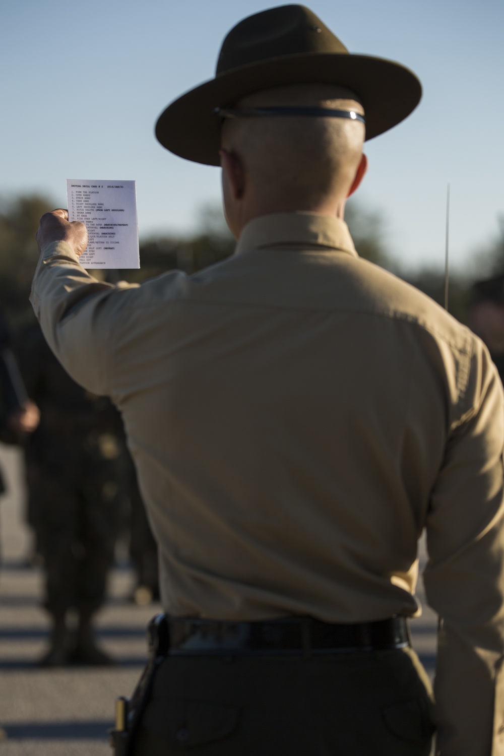 Marine recruits evaluated on discipline, unit cohesion on Parris Island
