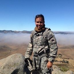 LAPD, Cal Guard officer gears up for good cause: Kristina Tudor runs L.A. Marathon in full tactical uniform