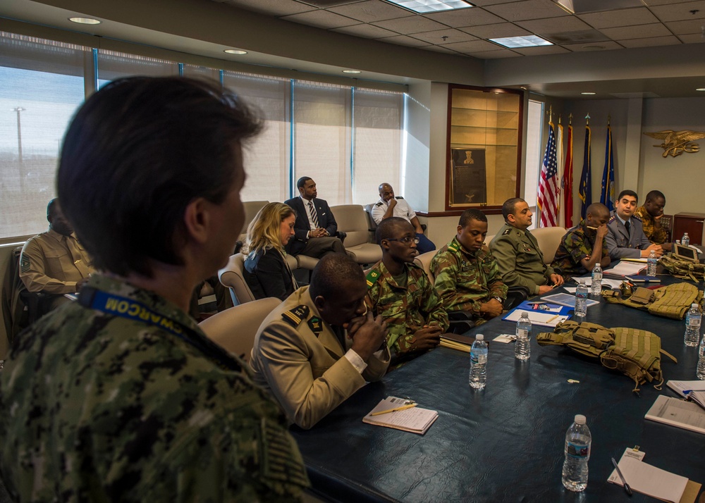 US Navy hosts brief for allied African nations