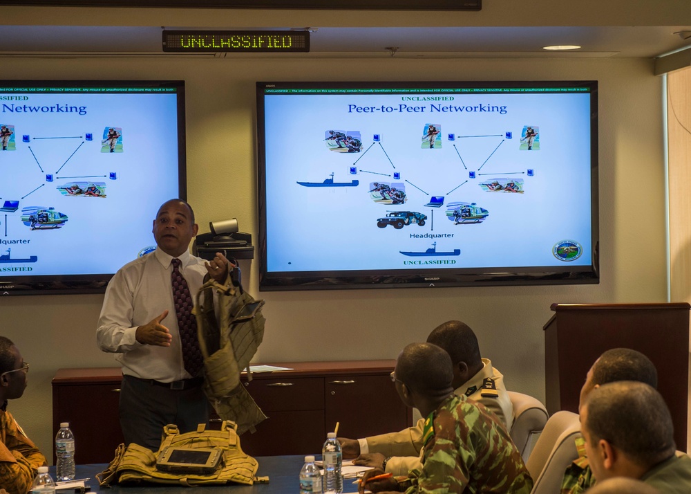 US Navy hosts brief for allied African nations