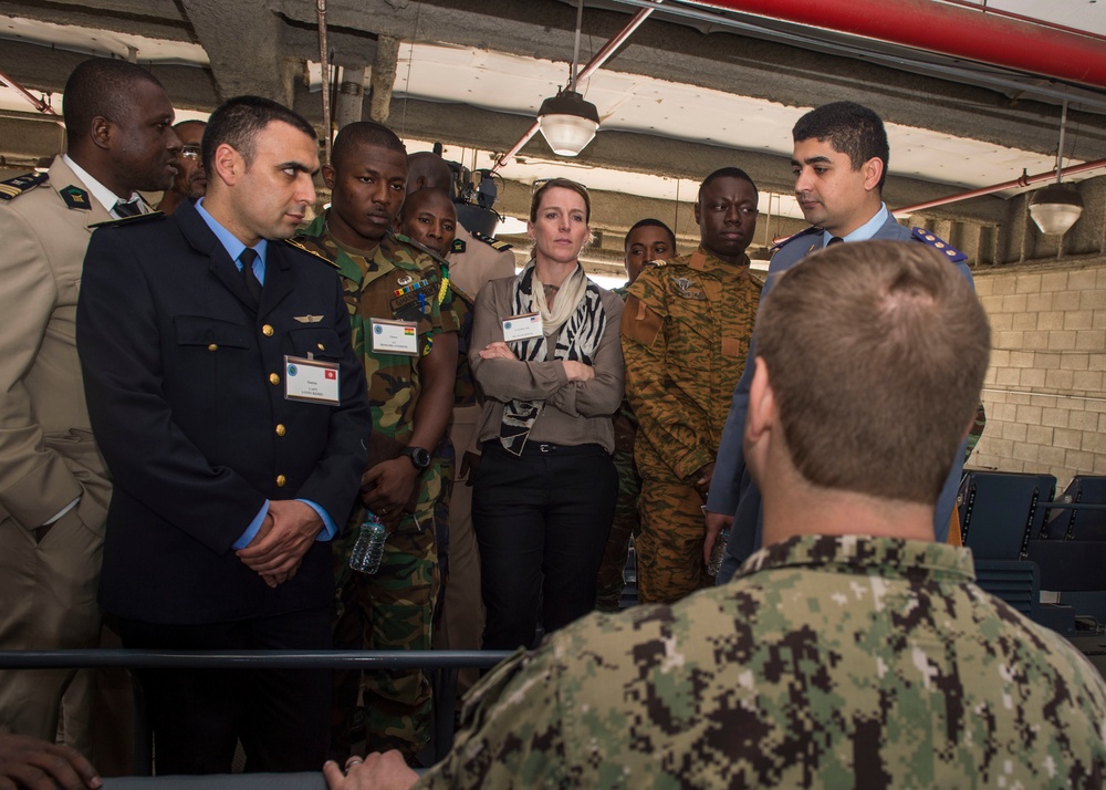 US Navy hosts brief for allied African nations