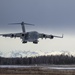 C-17 lands at Bryant Army Air Field