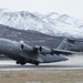 C-17 lands at Bryant Army Air Field