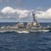 USS Chung Hoon sails near John C. Stennis Strike Group