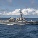 USS Chung Hoon sails near John C. Stennis Strike Group