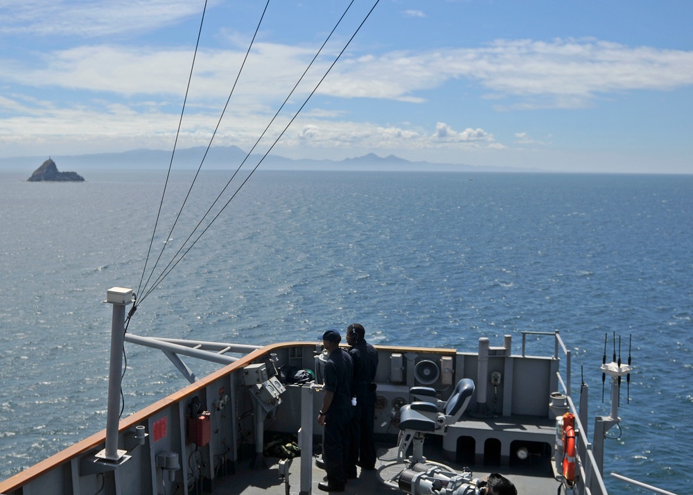 USS Blue Ridge operations