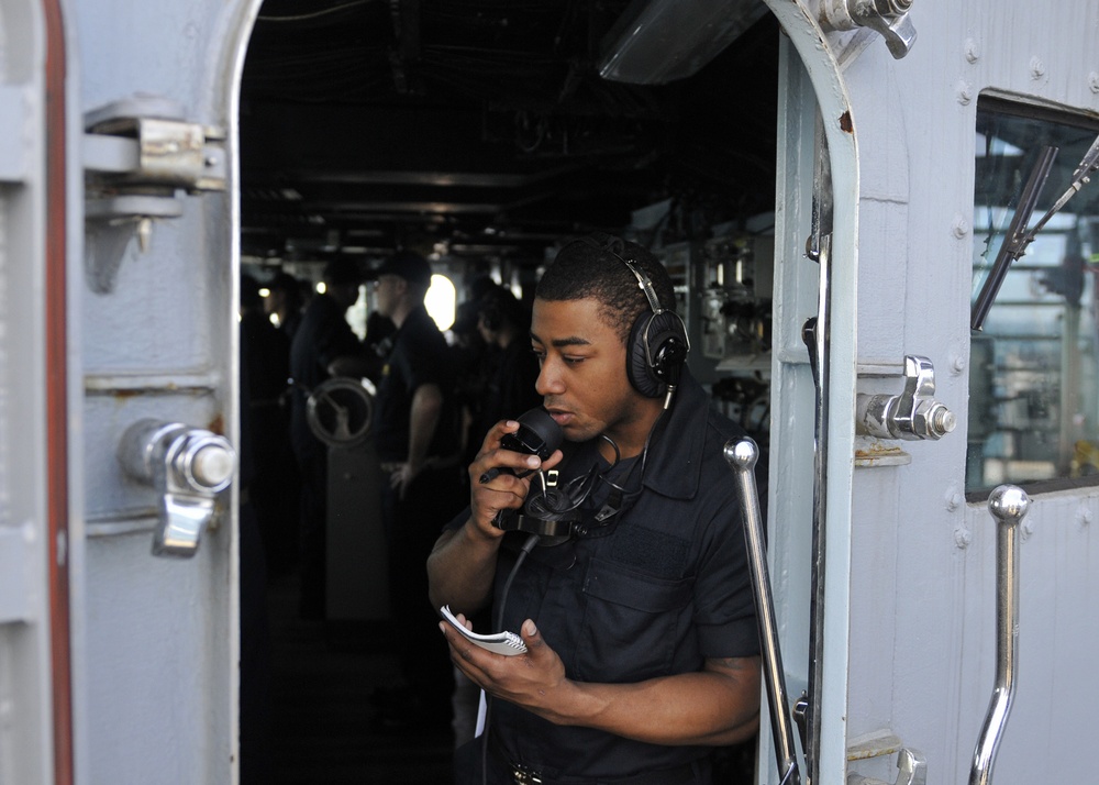 USS Blue Ridge operations