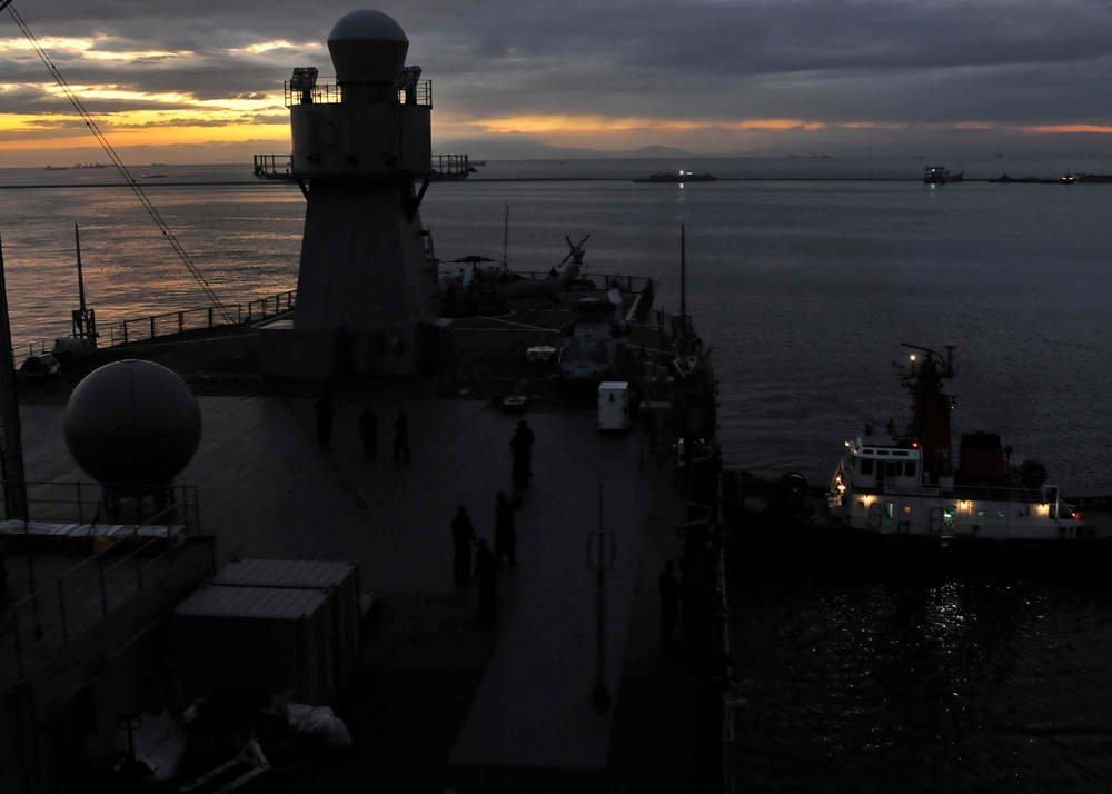 USS Blue Ridge operations