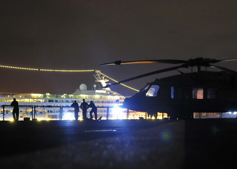 USS Blue Ridge operations