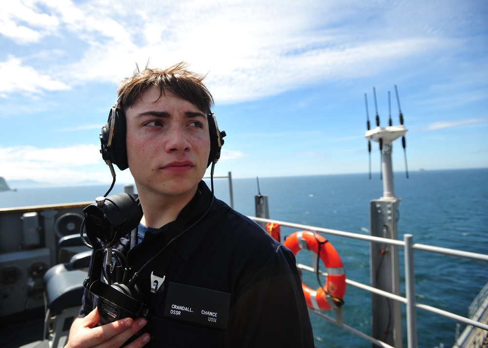 USS Blue Ridge operations