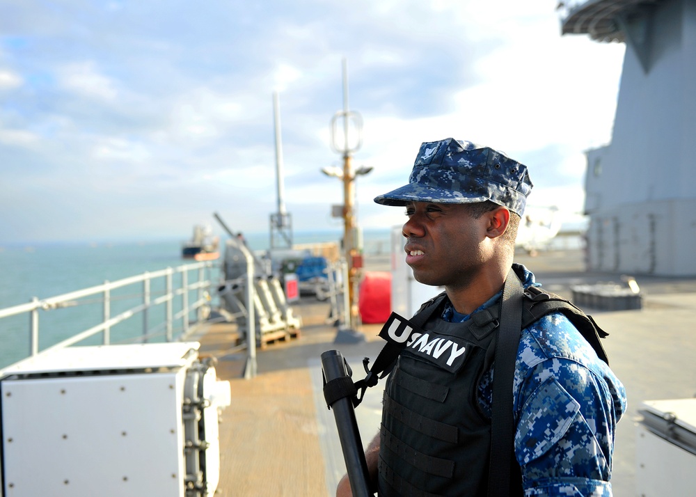 USS Blue Ridge operations