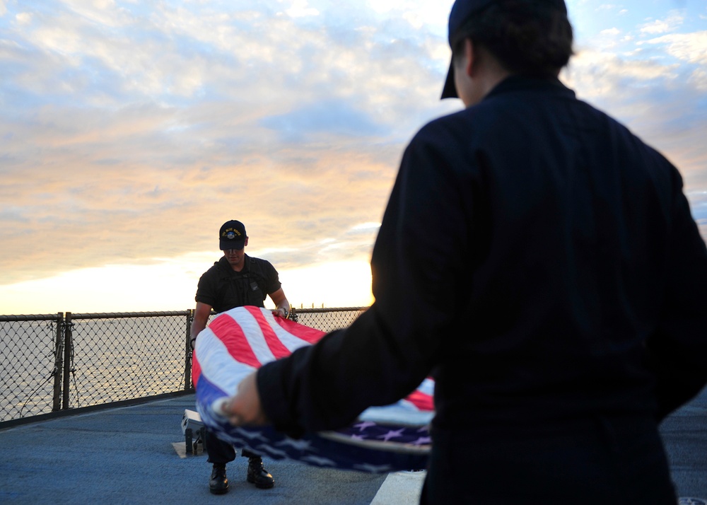 USS Blue Ridge operations