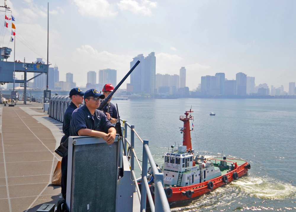 USS Blue Ridge operations