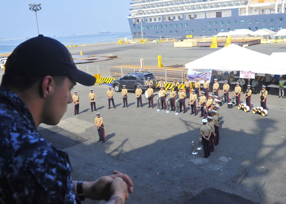 USS Blue Ridge operations