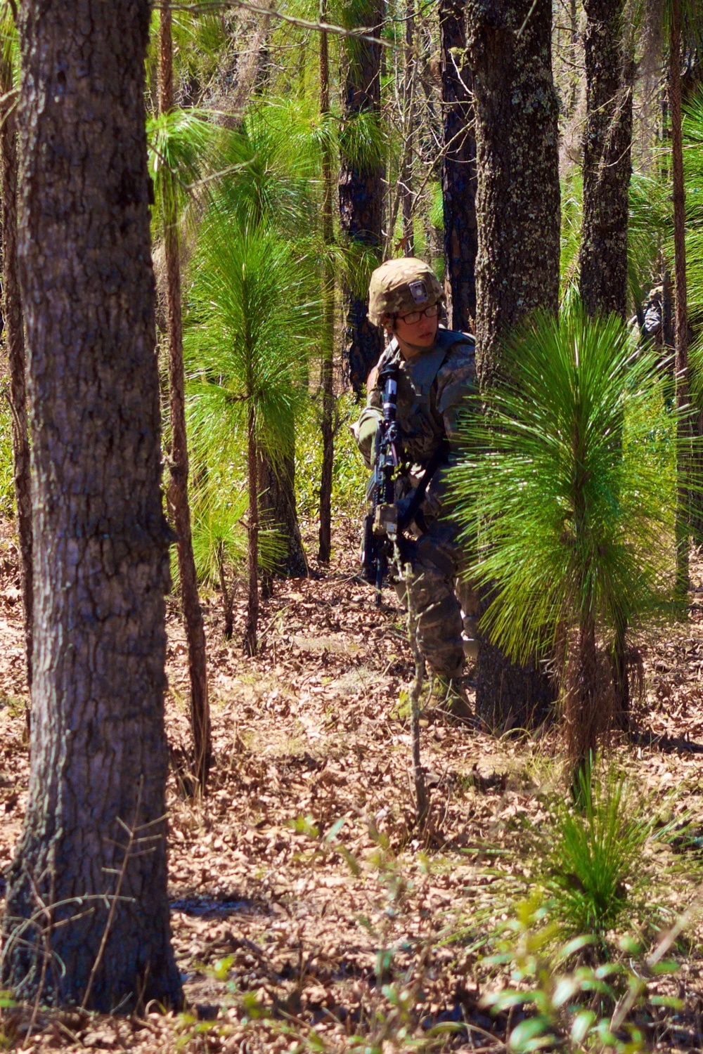 Soldiers from 1st Battalion, 124th Infantry Regiment and Troop A, 1st Squadron, 153d Cavalry Regiment converged to conduct three weeks of pre-mobilization training from February 19, 2016 to March 11, 20116 at Camp Blanding Joint Training Center, Fla.