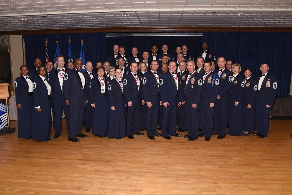 Chief master sergeant recognition ceremony