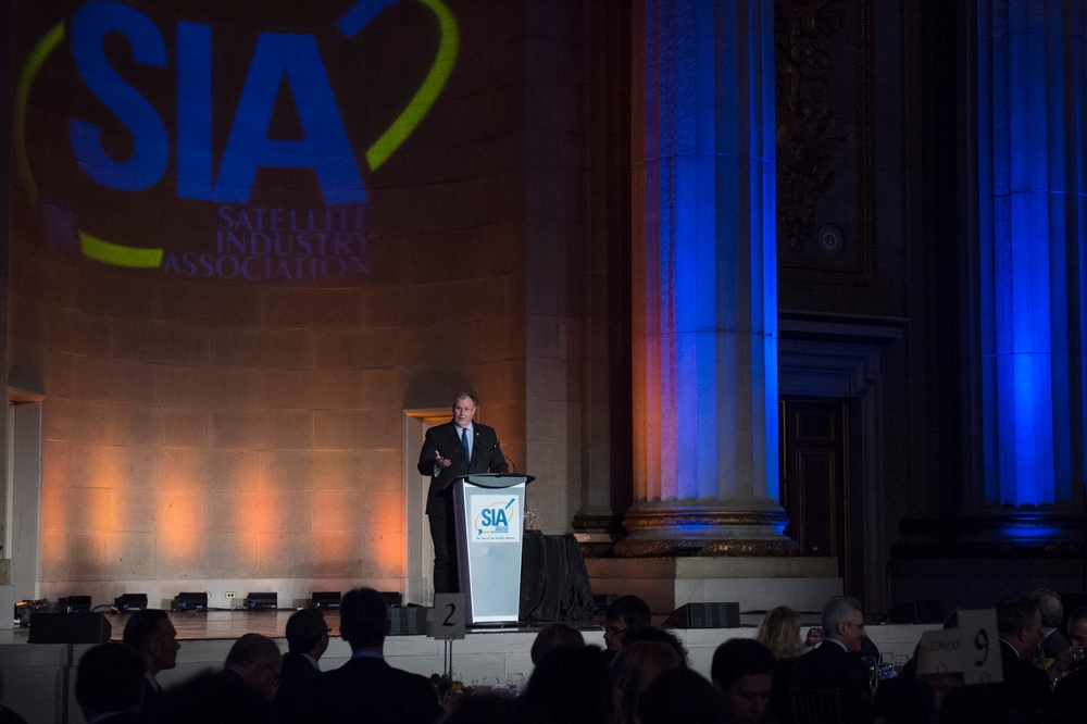 DSD speaks at SIA’s Satellite Leadership Dinner