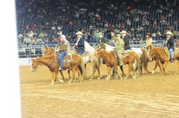 Fort Hood Soldiers, families enjoy day at the Houston Livestock Show and Rodeo